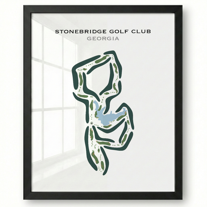 Stonebridge Golf Club, Georgia - Printed Golf Courses