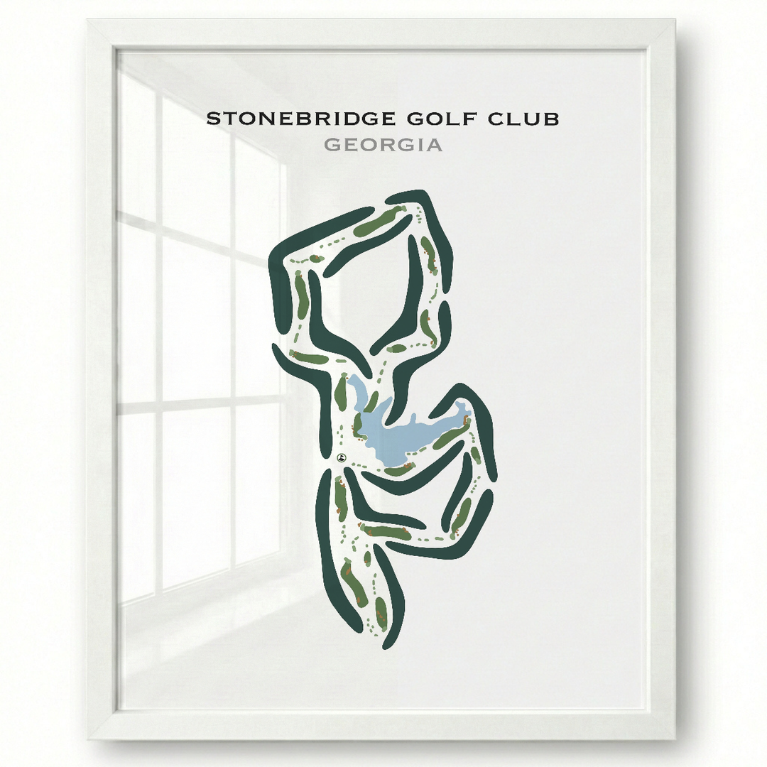 Stonebridge Golf Club, Georgia - Printed Golf Courses