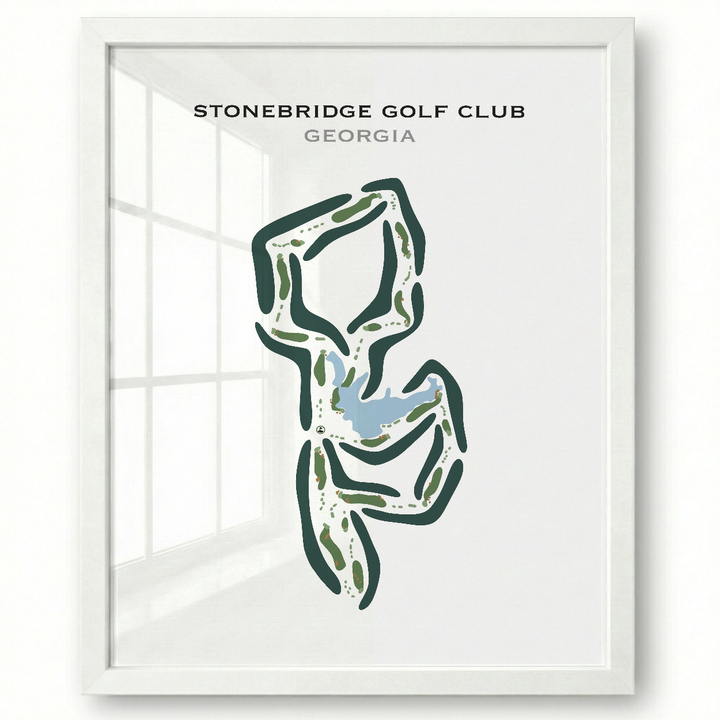 Stonebridge Golf Club, Georgia - Printed Golf Courses