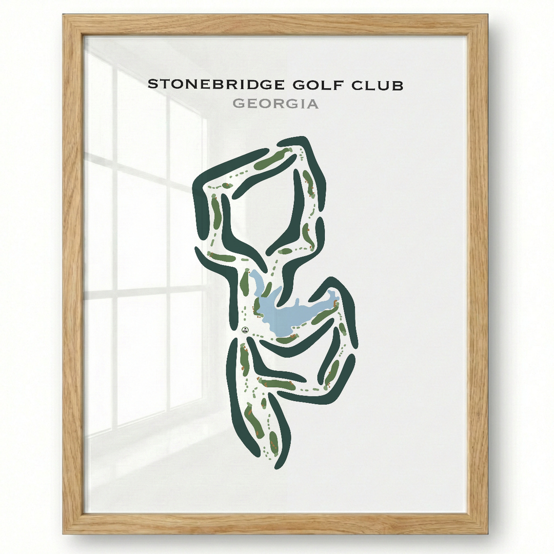 Stonebridge Golf Club, Georgia - Printed Golf Courses