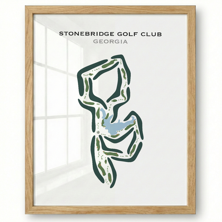 Stonebridge Golf Club, Georgia - Printed Golf Courses