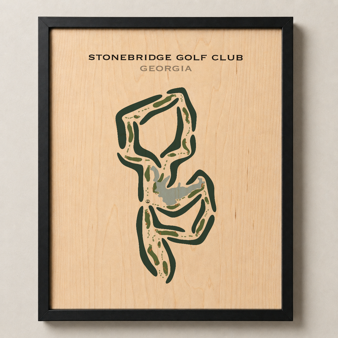 Stonebridge Golf Club, Georgia - Printed Golf Courses