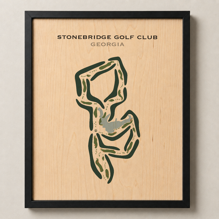 Stonebridge Golf Club, Georgia - Printed Golf Courses