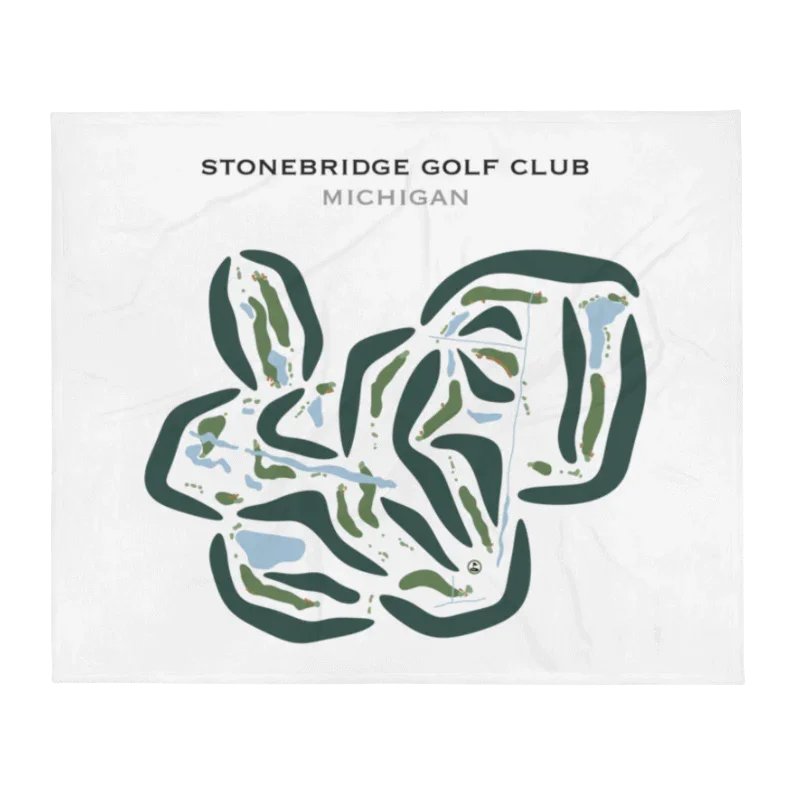 Stonebridge Golf Club, Michigan - Printed Golf Courses