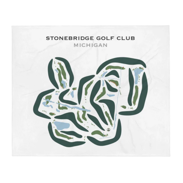 Stonebridge Golf Club, Michigan - Printed Golf Courses