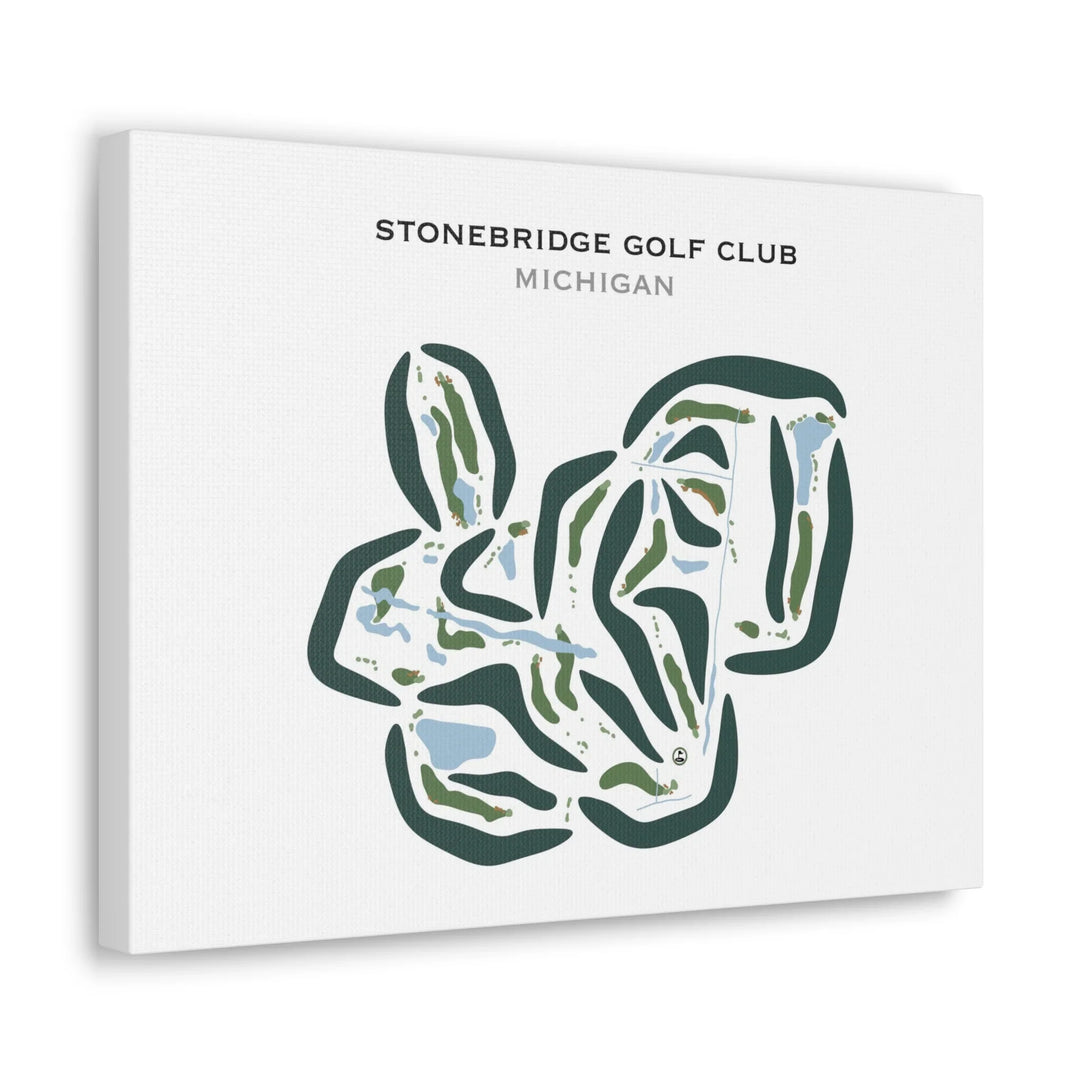 Stonebridge Golf Club, Michigan - Printed Golf Courses