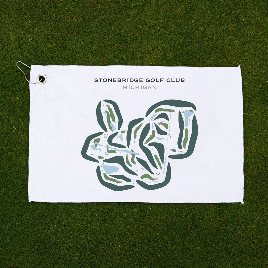 Stonebridge Golf Club, Michigan - Printed Golf Courses