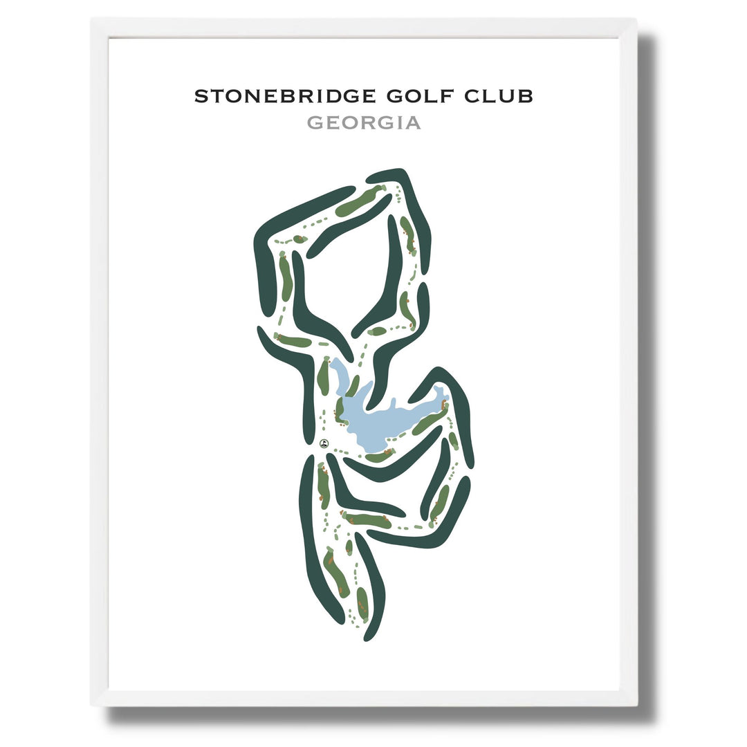 Stonebridge Golf Club, Georgia - Printed Golf Courses