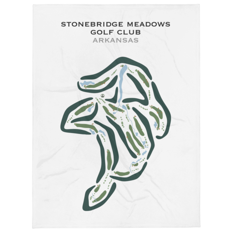 Stonebridge Meadows Golf Club, Arkansas - Printed Golf Courses