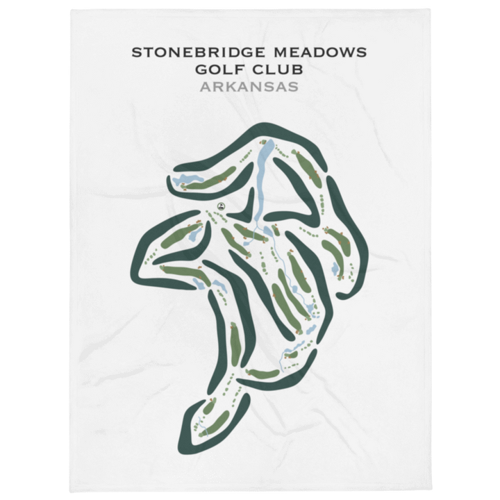 Stonebridge Meadows Golf Club, Arkansas - Printed Golf Courses