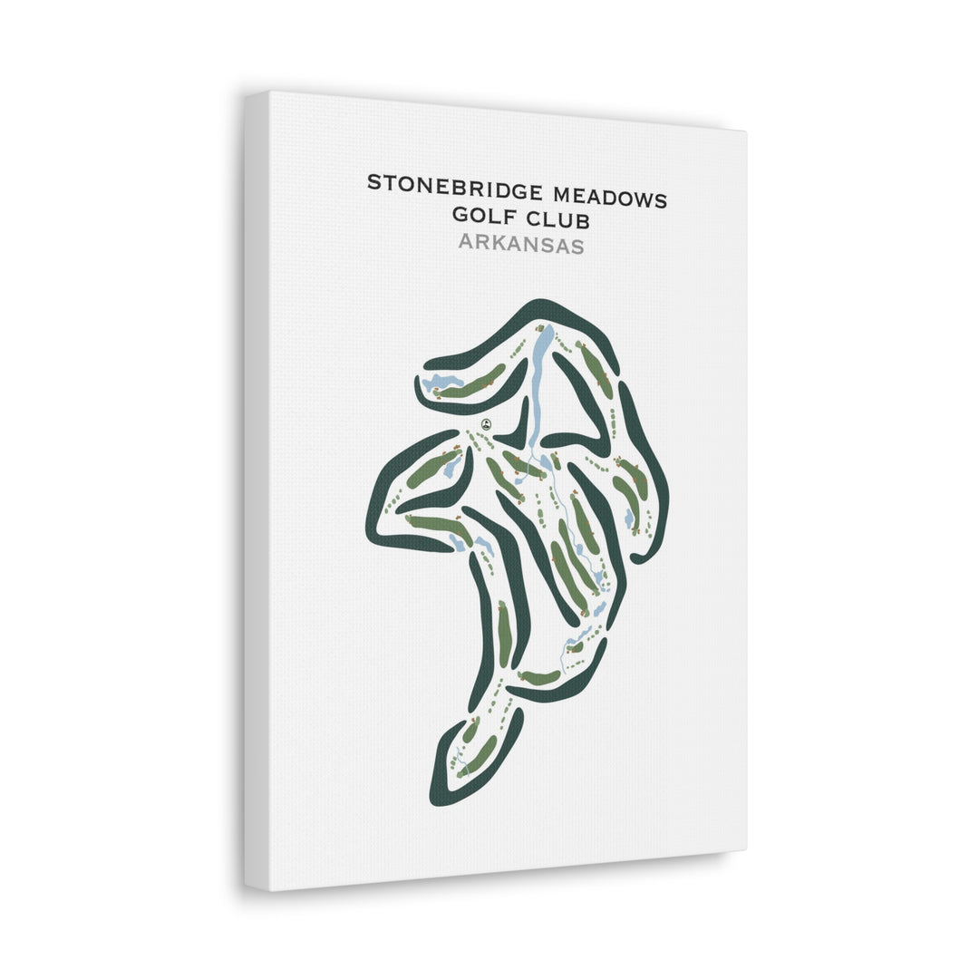 Stonebridge Meadows Golf Club, Arkansas - Printed Golf Courses