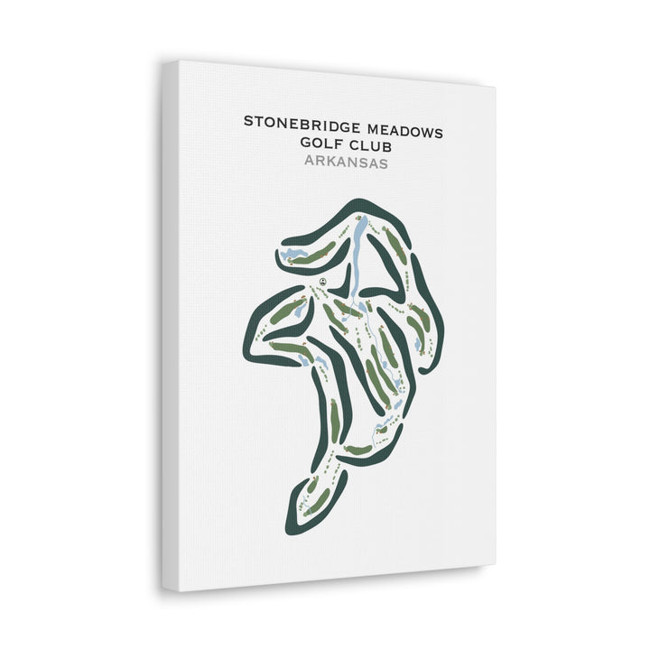 Stonebridge Meadows Golf Club, Arkansas - Printed Golf Courses