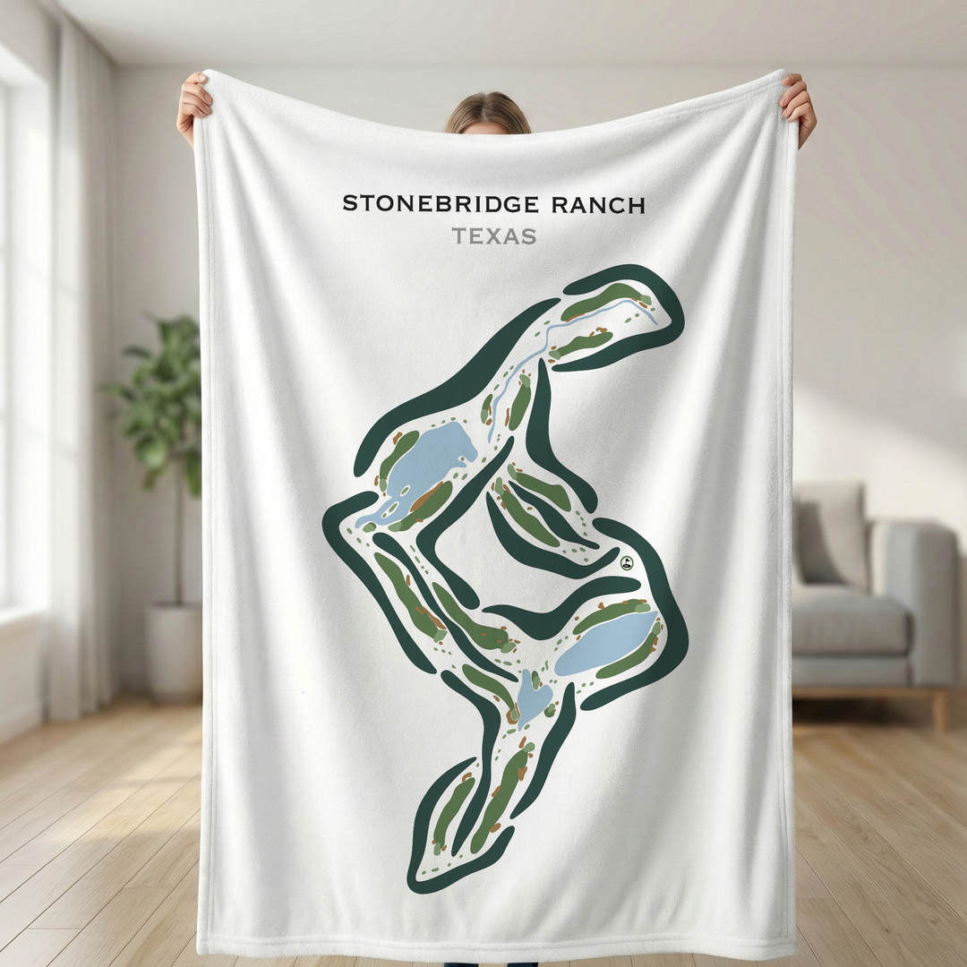 Stonebridge Ranch Dye, Texas - Printed Golf Courses