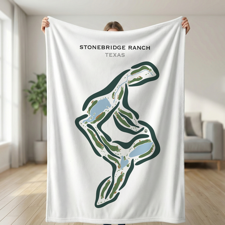 Stonebridge Ranch Dye, Texas - Printed Golf Courses