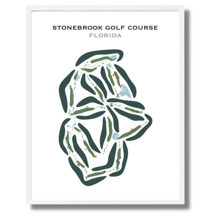 Stonebrook Golf Course, Florida - Printed Golf Course
