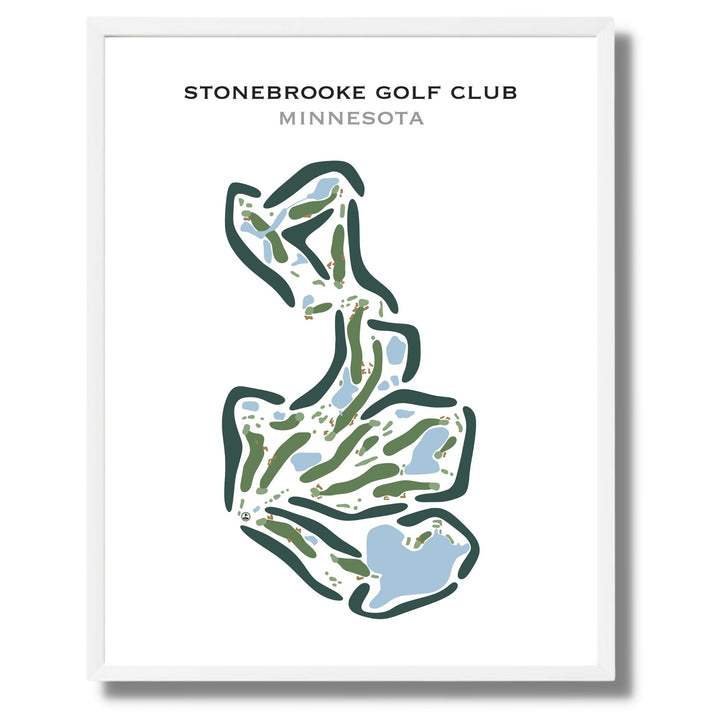 Stonebrooke Golf Club, Minnesota - Printed Golf Courses