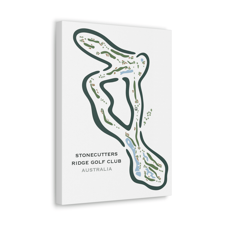 Stonecutters Ridge Golf Club, Sydney - Printed Golf Courses - Golf Course Prints