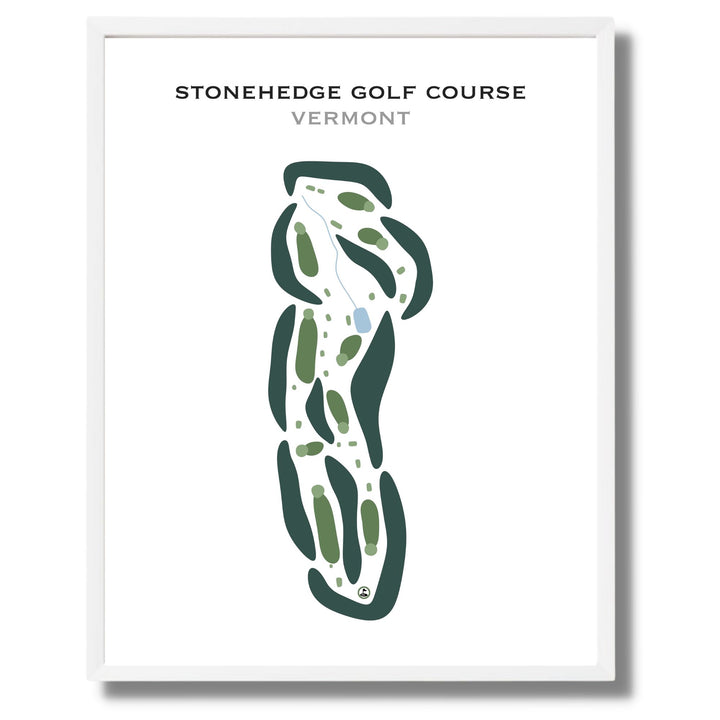 Stonehedge Golf Course, Vermont - Printed Golf Courses