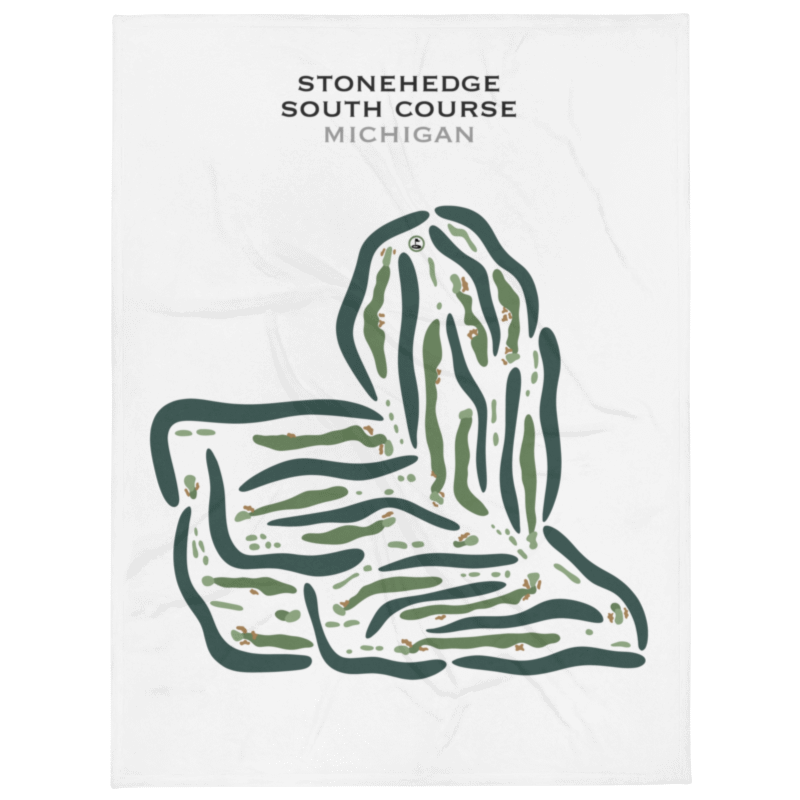 Stonehedge Golf Club - South Course, Michigan - Printed Golf Courses