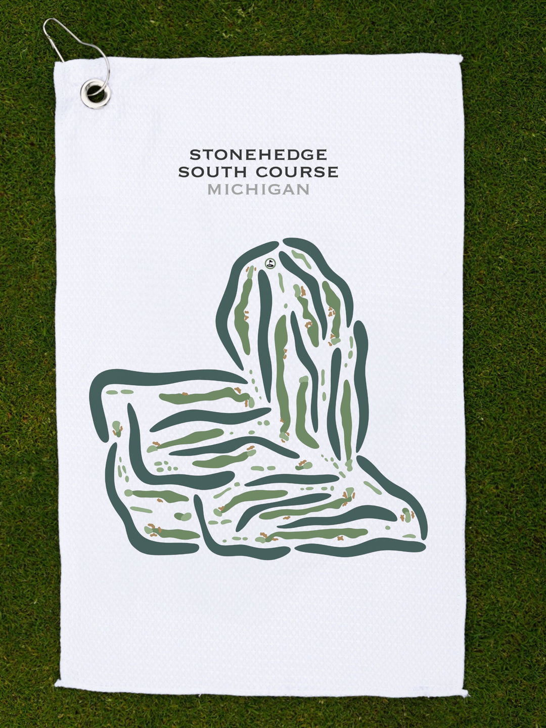 Stonehedge Golf Club - South Course, Michigan - Printed Golf Courses
