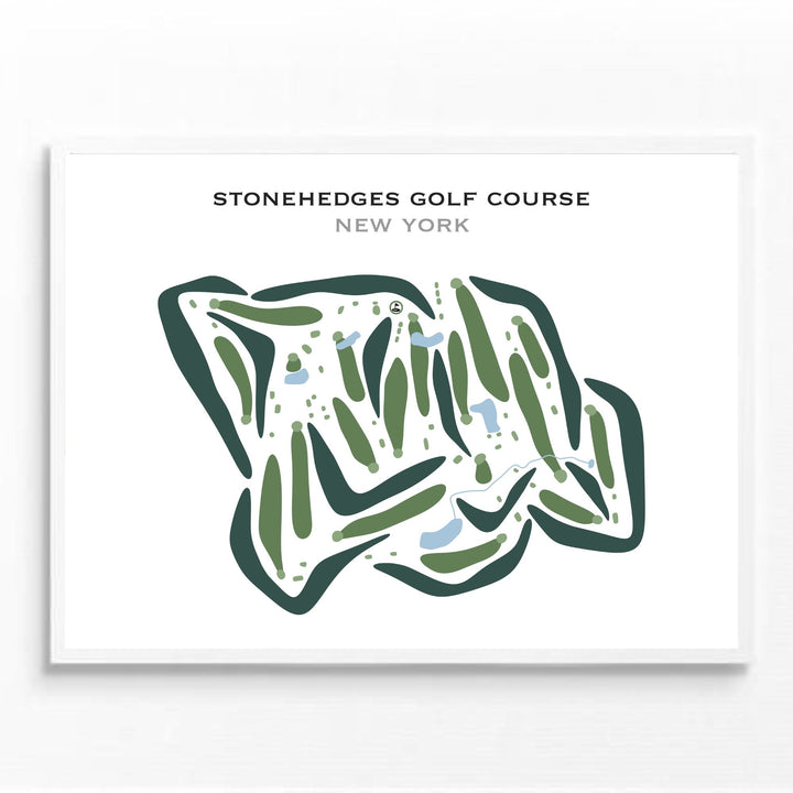 Stonehedges Golf Course, New York - Printed Golf Courses