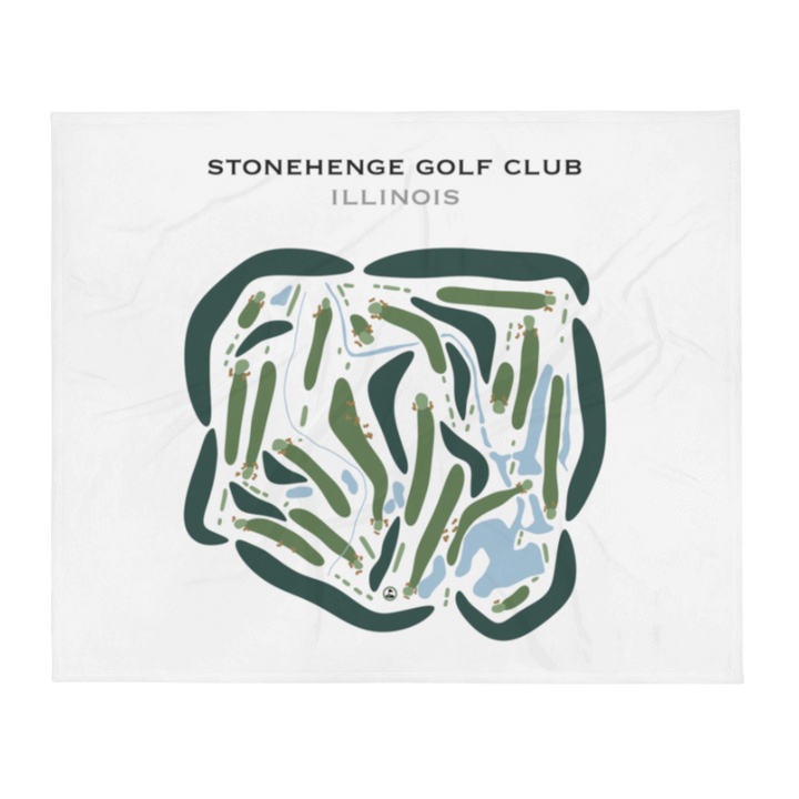 Stonehenge Golf Club, Illinois - Printed Golf Courses