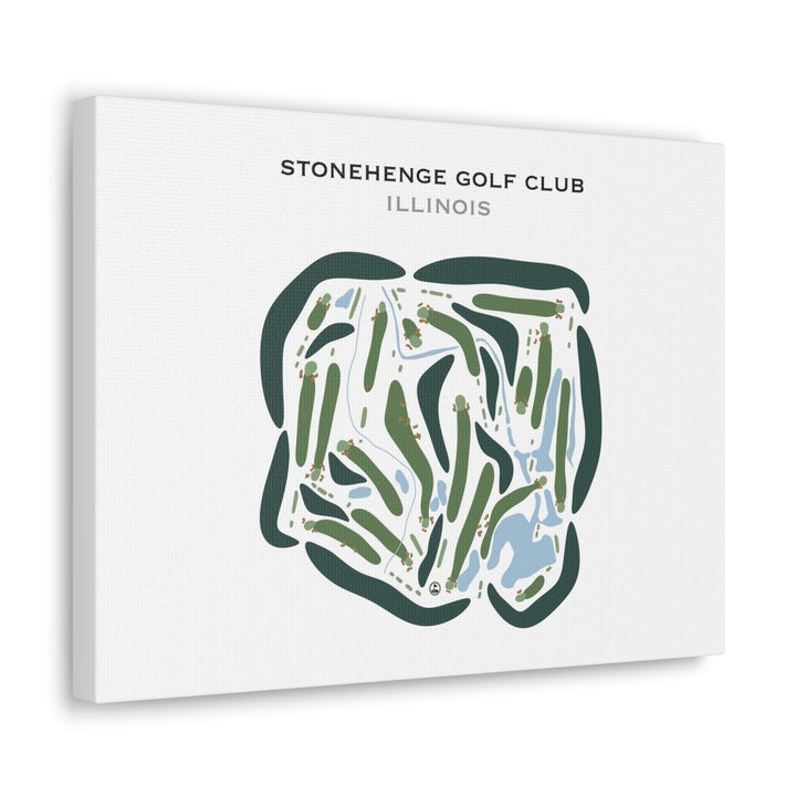 Stonehenge Golf Club, Illinois - Printed Golf Courses
