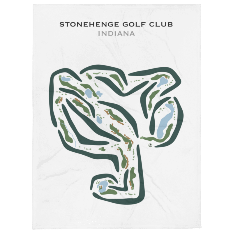 Stonehenge Golf Club, Indiana - Printed Golf Courses