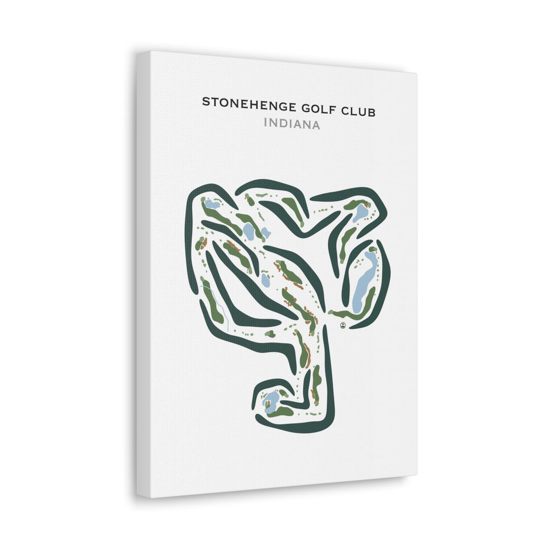 Stonehenge Golf Club, Indiana - Printed Golf Courses