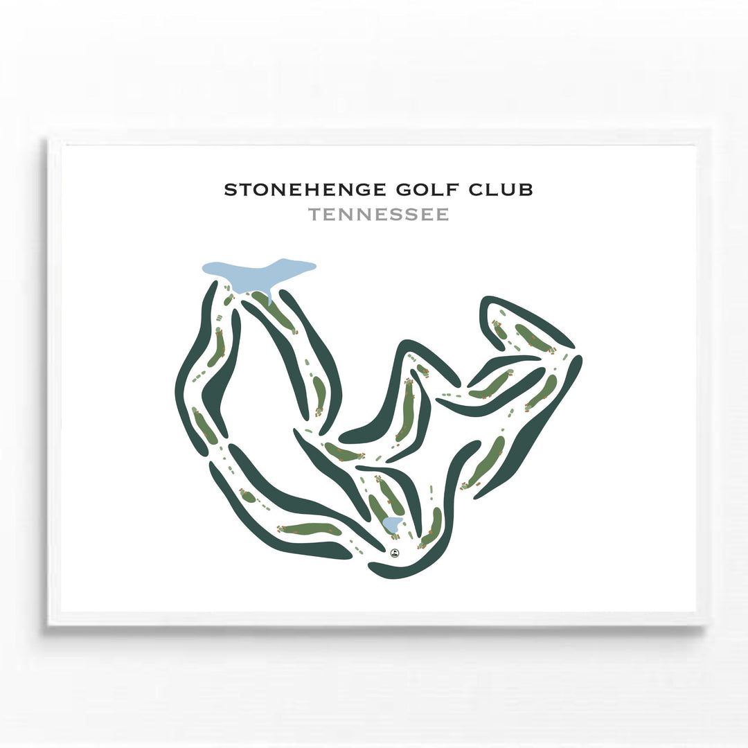 Stonehenge Golf Club, Tennessee - Printed Golf Courses