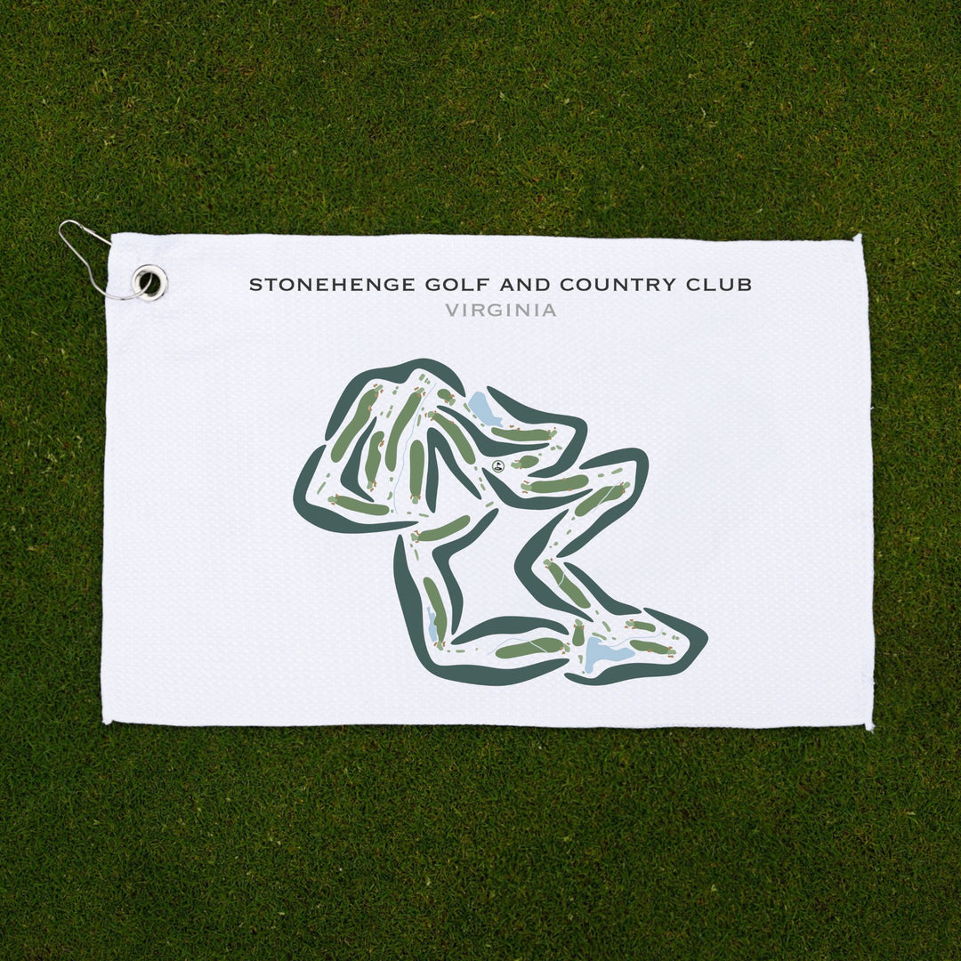 Stonehenge Golf & Country Club, Virginia - Printed Golf Courses