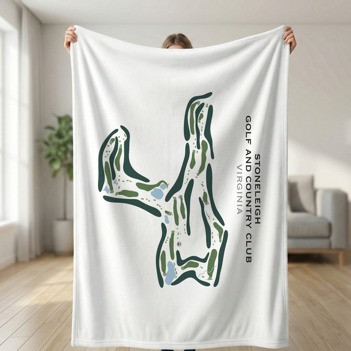 Stoneleigh Golf and Country Club, Virginia - Printed Golf Course