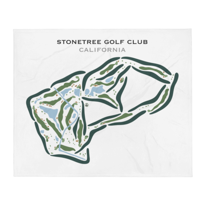 StoneTree Golf Club, California - Printed Golf Courses