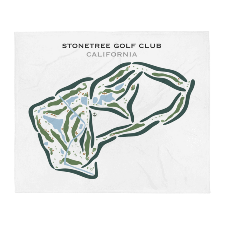 StoneTree Golf Club, California - Printed Golf Courses