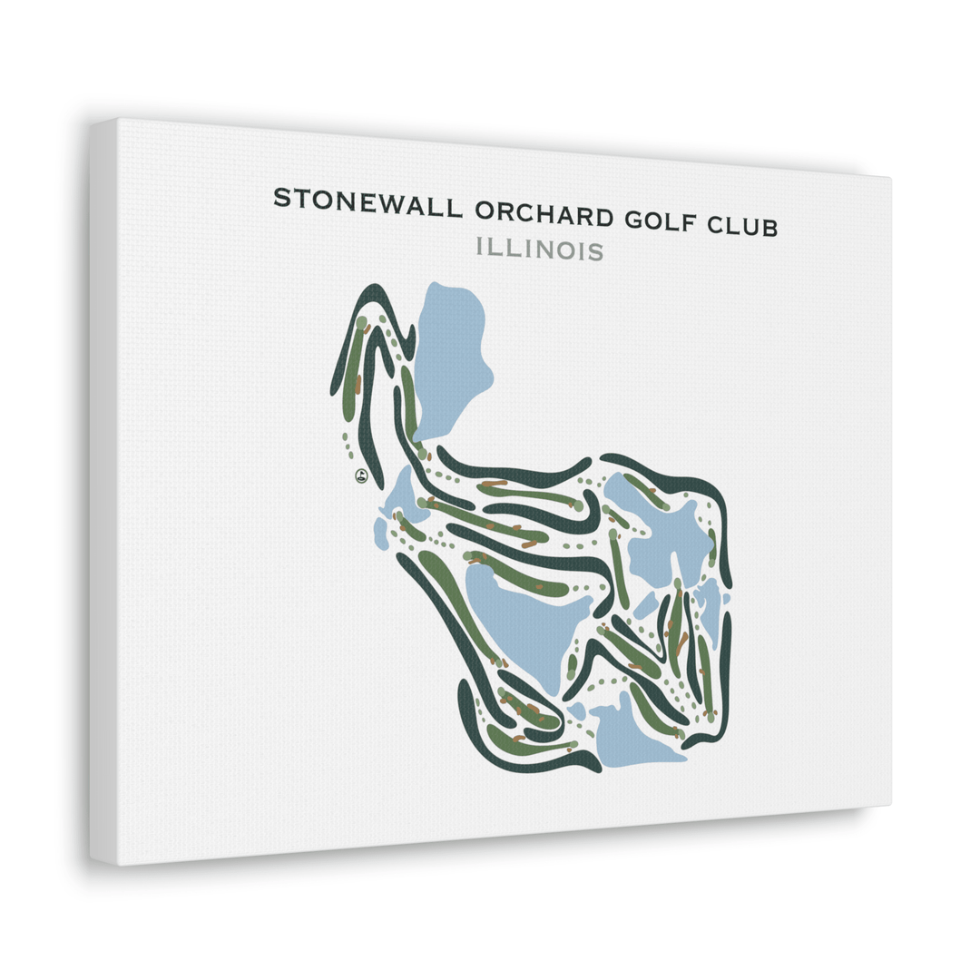 Stonewall Orchard Golf Club, Illinois - Printed Golf Courses - Golf Course Prints