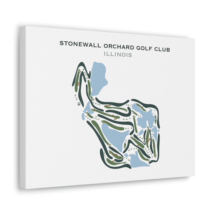 Stonewall Orchard Golf Club, Illinois - Printed Golf Courses - Golf Course Prints