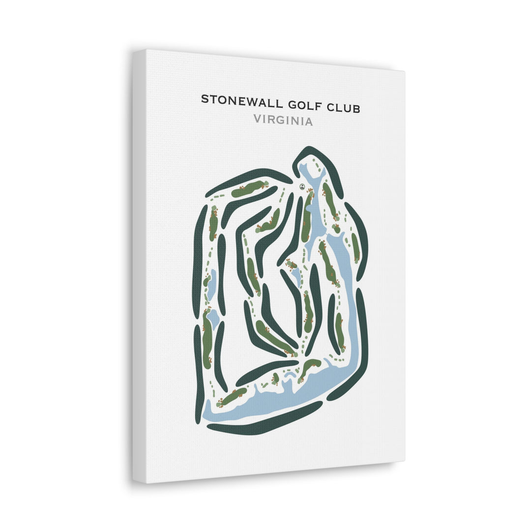 Stonewall Golf Club, Virginia - Printed Golf Courses