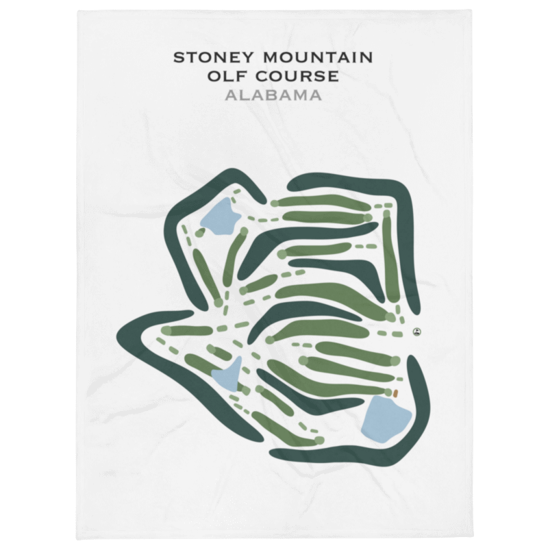 Stoney Mountain Golf Course, Alabama - Printed Golf Courses