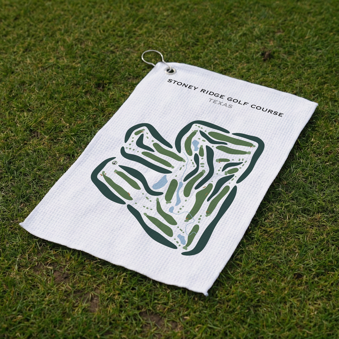 Stoney Ridge Golf Course, Texas - Printed Golf Courses