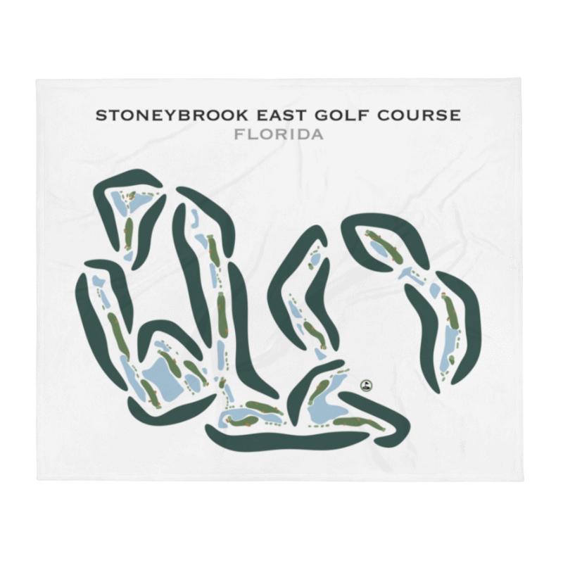 Stoneybrook East Golf Course, Florida - Printed Golf Courses