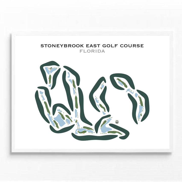 Stoneybrook East Golf Course, Florida - Printed Golf Courses