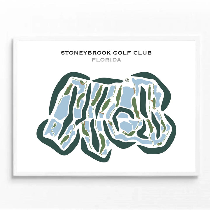 Stoneybrook Golf Club, Florida - Printed Golf Courses