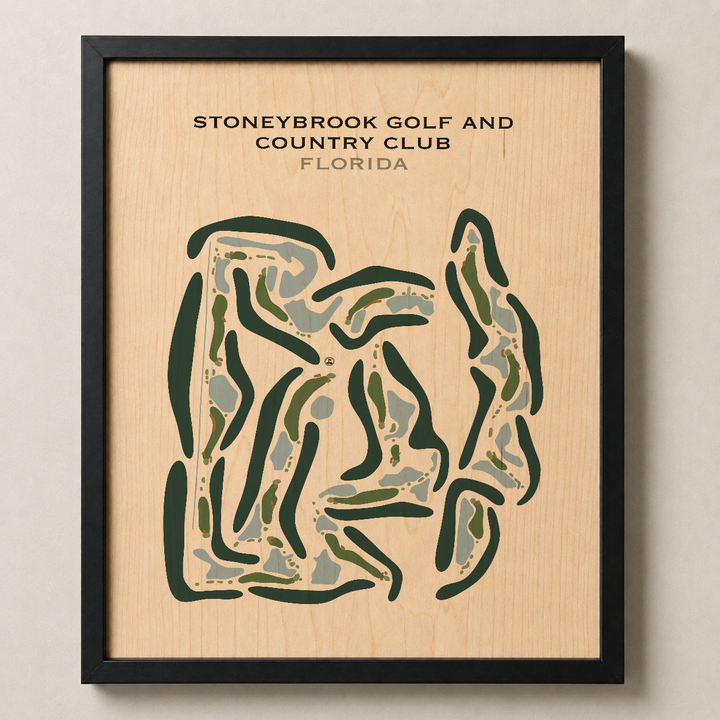 Stoneybrook Golf and Country Club, Florida - Printed Golf Courses