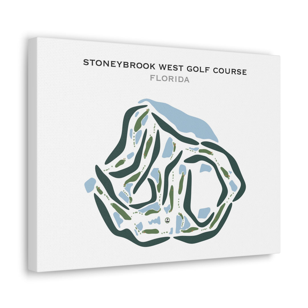 Stoneybrook West Golf Course, Florida - Printed Golf Courses