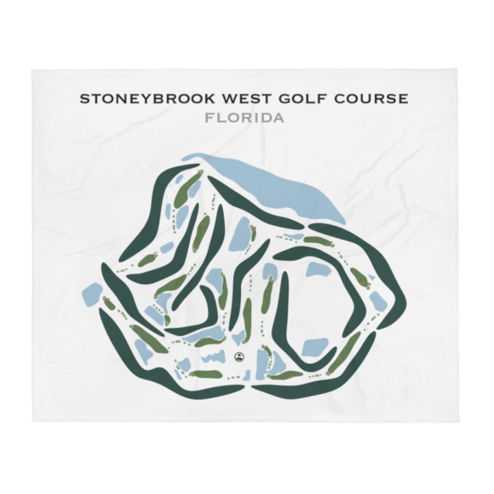 Stoneybrook West Golf Course, Florida - Printed Golf Courses