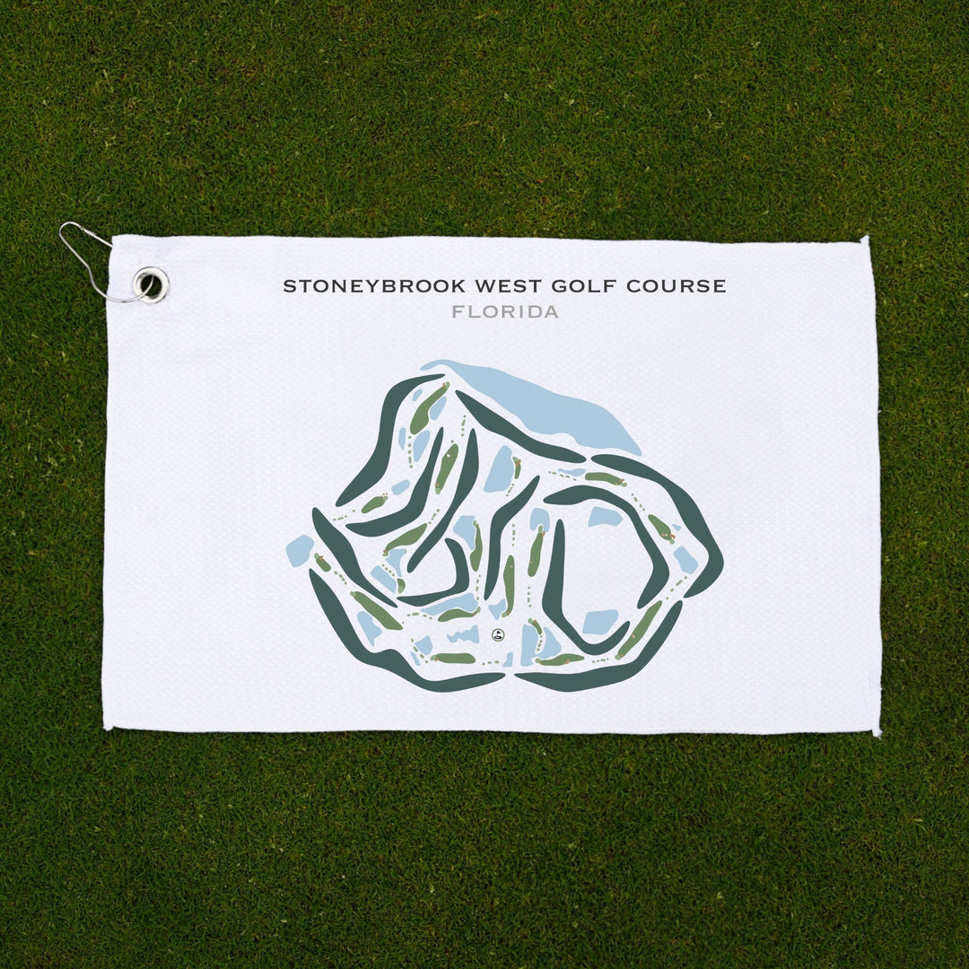 Stoneybrook West Golf Course, Florida - Printed Golf Courses