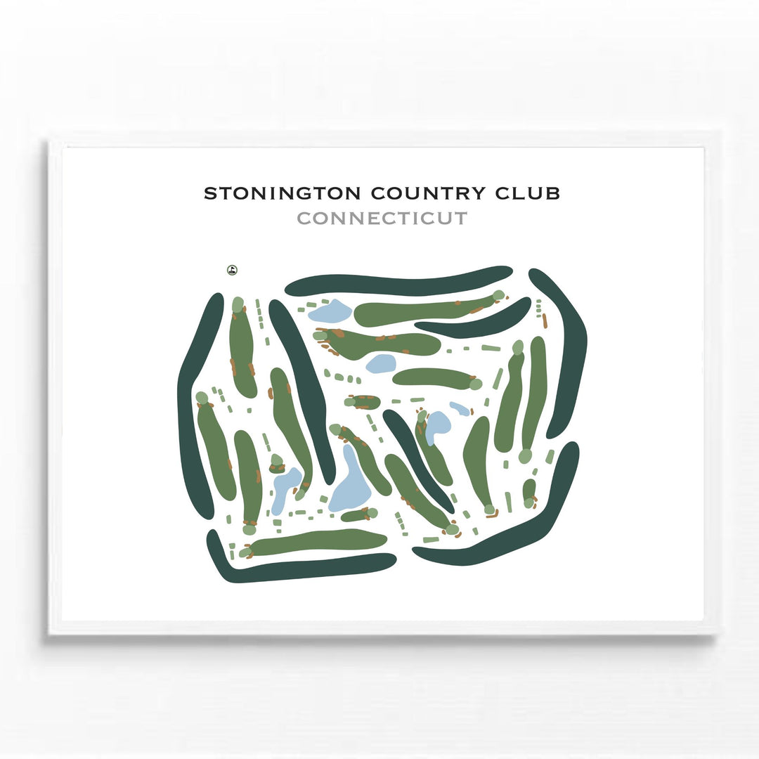 Stonington Country Club, Connecticut - Printed Golf Courses