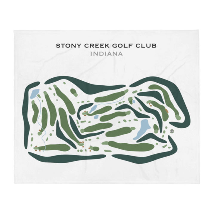 Stony Creek Golf Club, Indiana - Printed Golf Courses