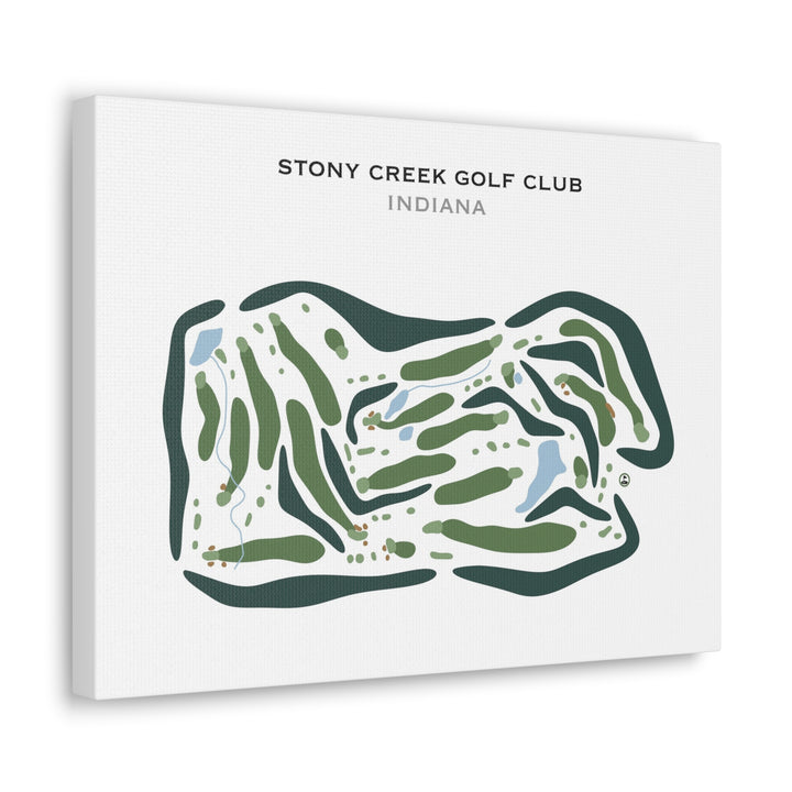 Stony Creek Golf Club, Indiana - Printed Golf Courses