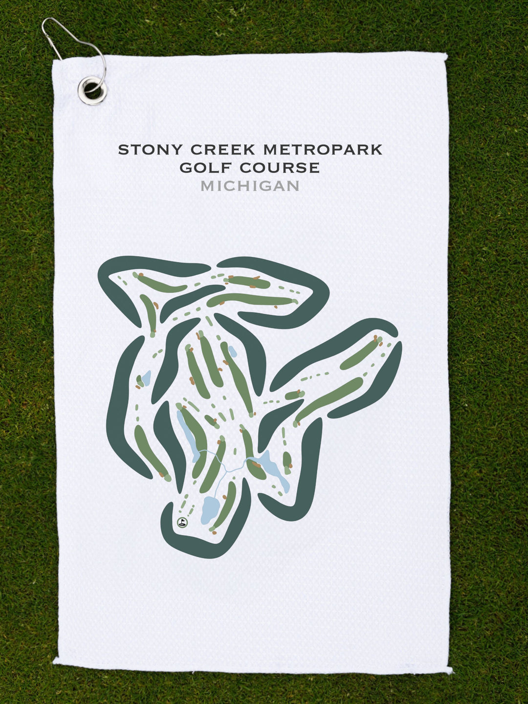 Stony Creek Metropark Golf Course, Michigan - Printed Golf Courses